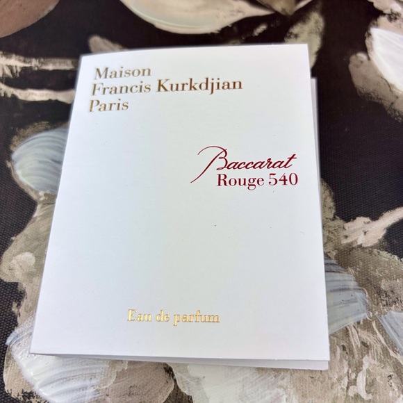 NEW Maison Francis Kurkdjian Baccarat Rouge 540 Sample & Gentle Fluidity Set. - Picture 6 of 9